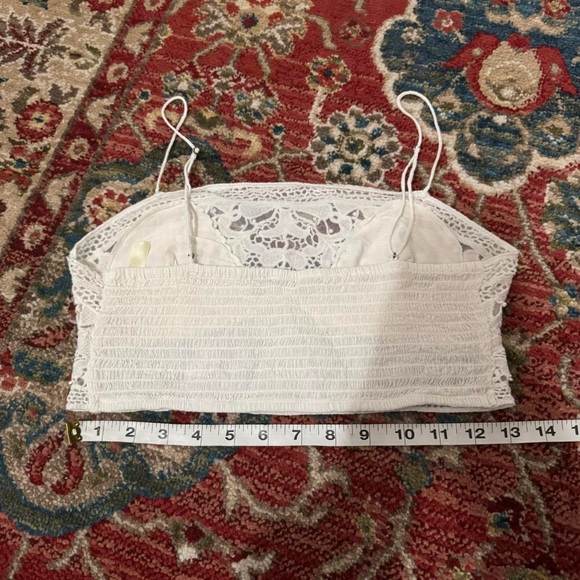 Free People Lyra Bralette Crop Top (size medium) - Picture 5 of 8